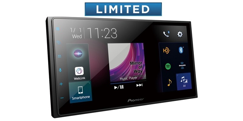 Pioneer DMH-2660NEX 6.8″ Receiver w/License Plate Style Backup Cam (Refurbished)
