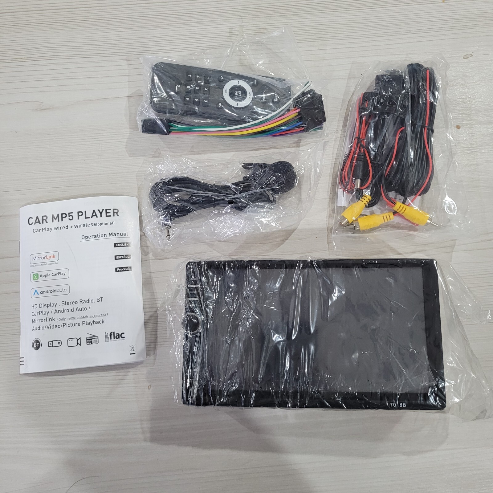 car mp5 player 7018b 7 inch