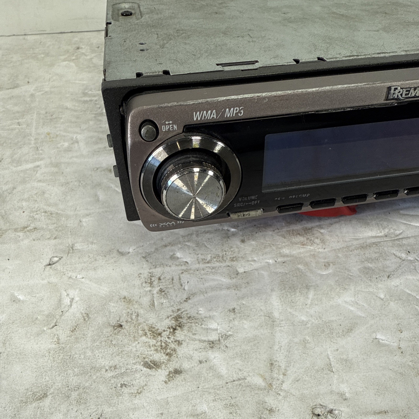 (FOR PARTS) Pioneer Premier DEH-P860MP Old School Stereo OEL DOLPHIN GRAPHICS!