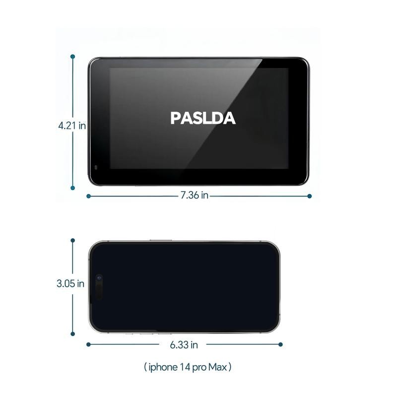 2026 Wireless CarPlay Screen Android Auto Portable Car Play Display Tablet 7in
