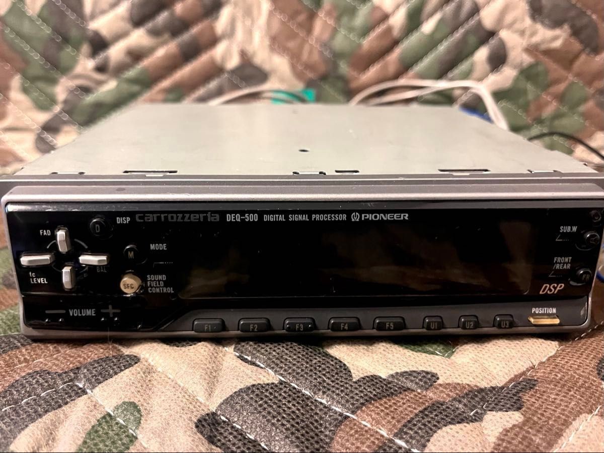 Pioneer Carrozzeria DEQ-500 DSP Audio Processor 15band Graphic Equalizer
