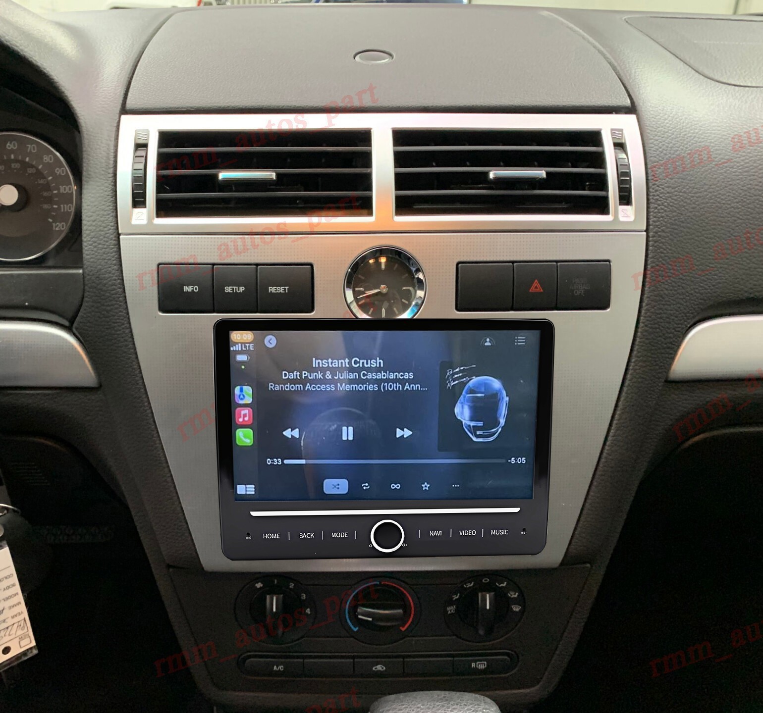 For Mercury Milan 2006-2009 10.1″ Android 14.0 Car Radio Stereo GPS FM CARPLAY