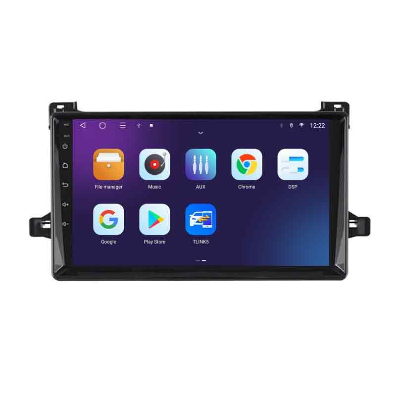 9″ Car Stereo Radio MP5 Touch Screen Bluetooth FM USB For Toyota Prius 16-22 xh