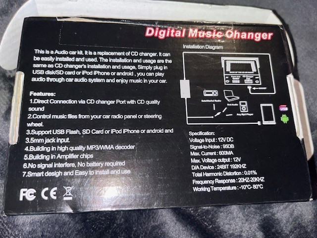Digital Car Audio Interface USB & AUX Adapter for OEM Stereo – WT-AUX New MUSIC