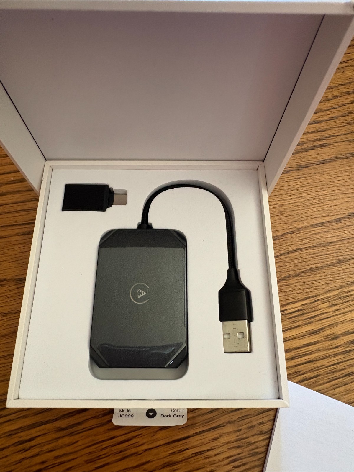 Wireless Apple CarPlay & Android Auto Adapter – Plug & Play, No More Cables!
