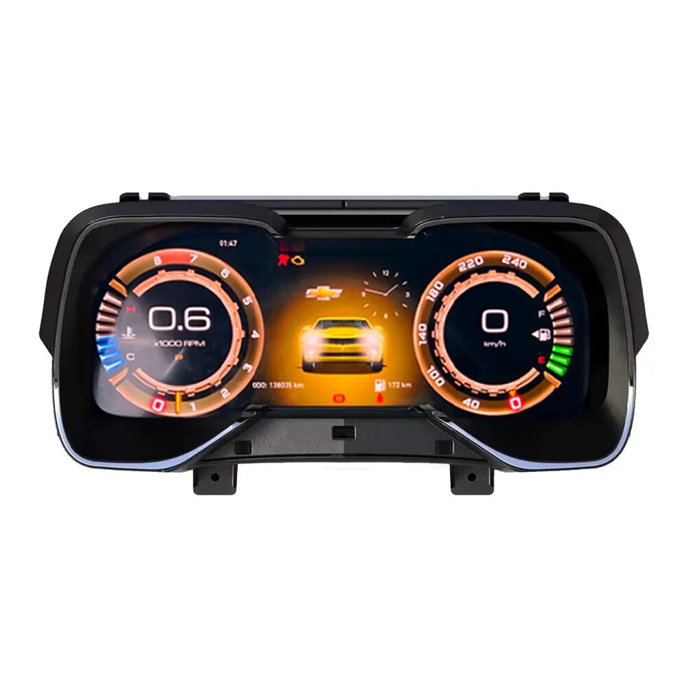 LCD Digital Instrument Cluster Speedometer Fits For Chevrolet Camaro 2010-2015