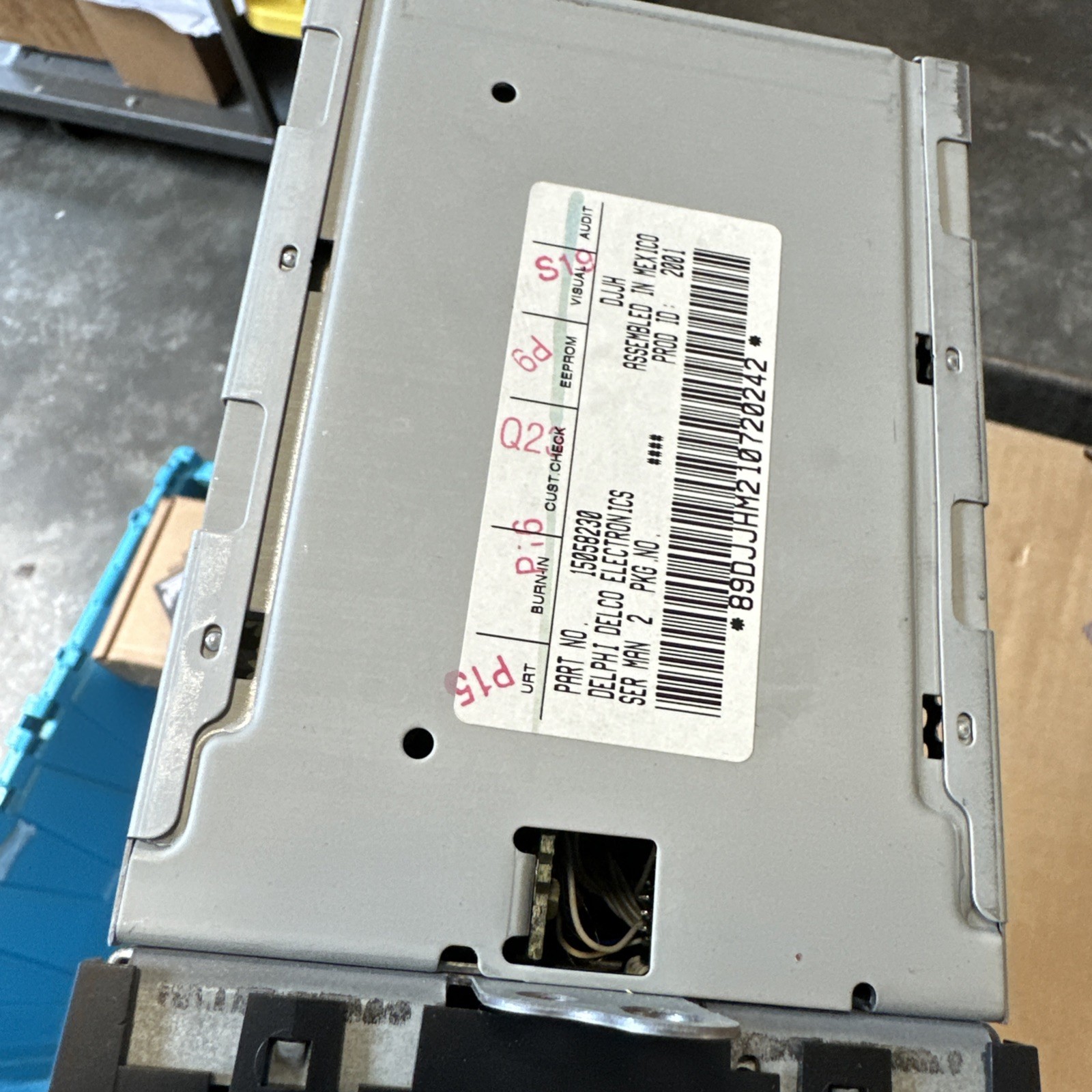Genuine GM 15058230 Radio Assembly, Amplitude Modulation / Frequency Modulation
