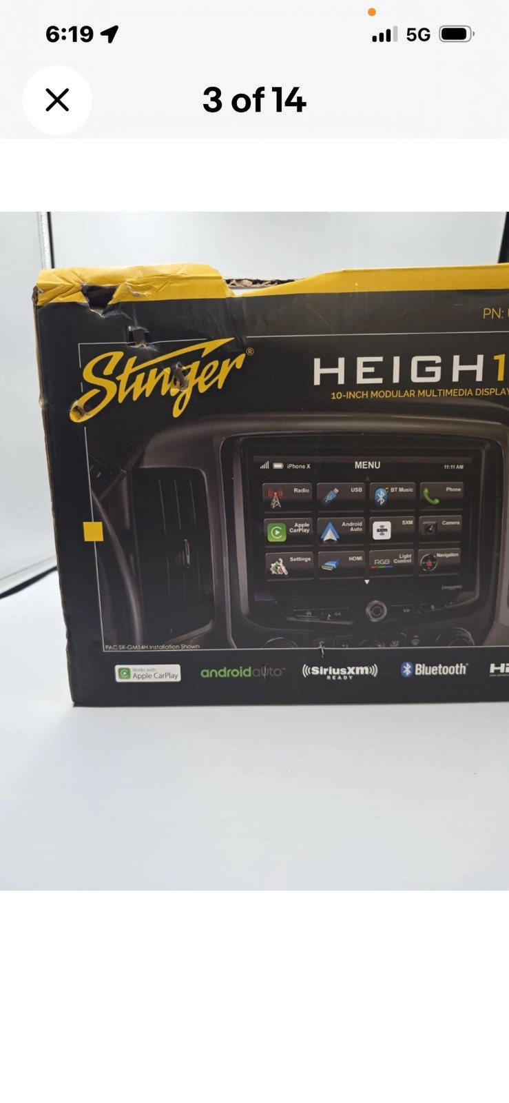 New Stinger Open Box Heigh10 Modular Multimedia Display System UN1810-SR