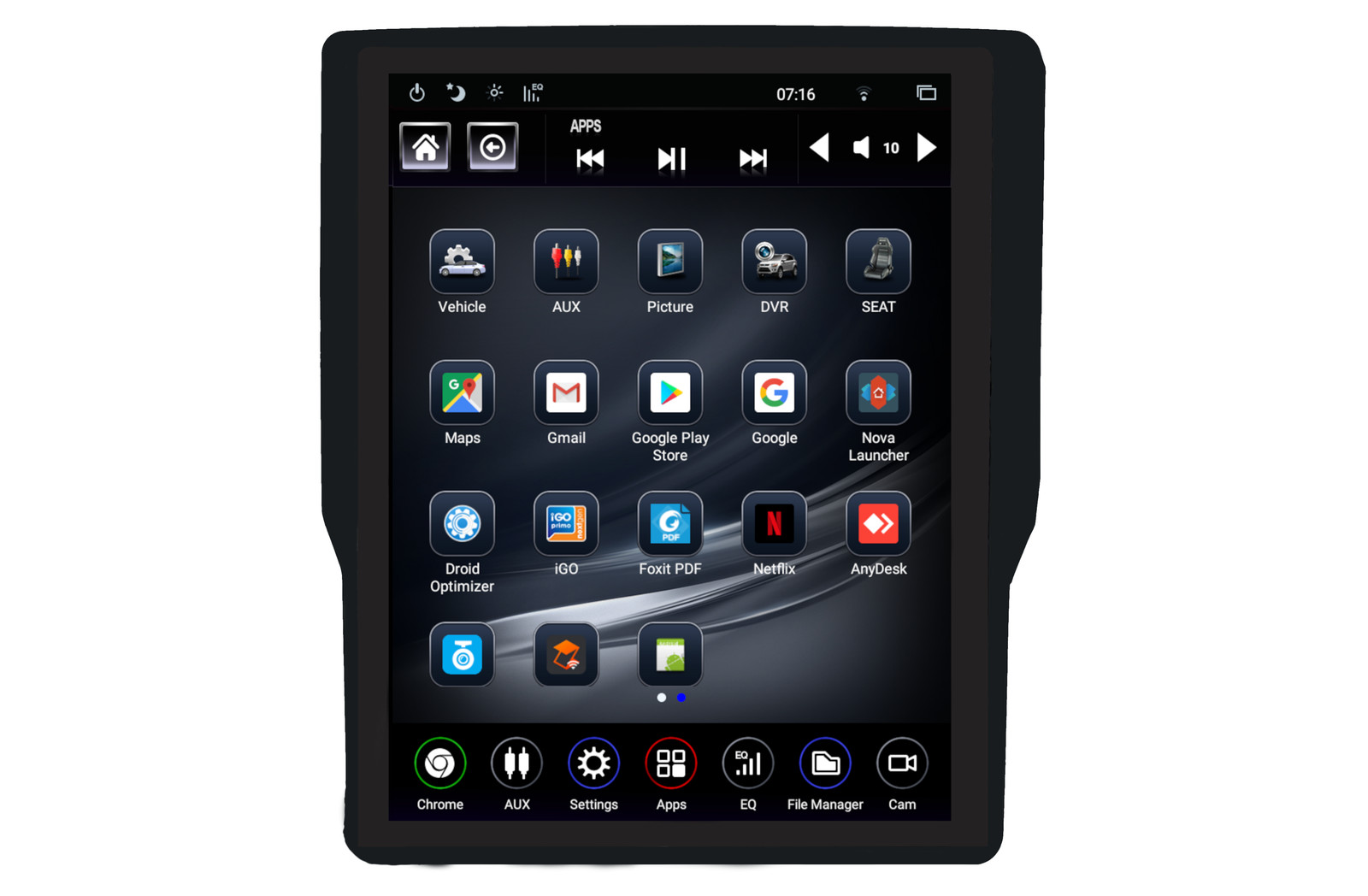 Linkswell – 2019-2024 Dodge Ram Generation 5 T-Style Radio – TS-DGPU12-1RR-5S (F