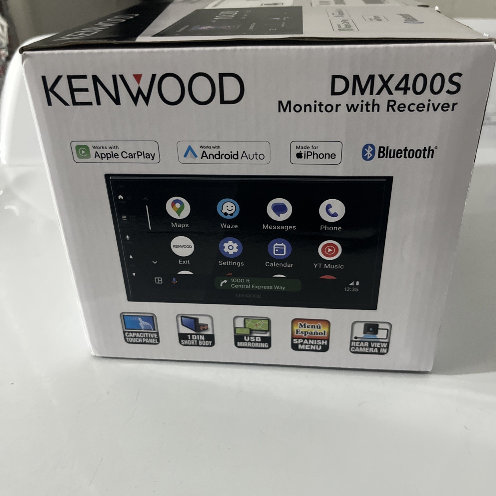 Kenwood DMX400S 6.8″ Car Digital Multimedia Receiver… FREE S&H!