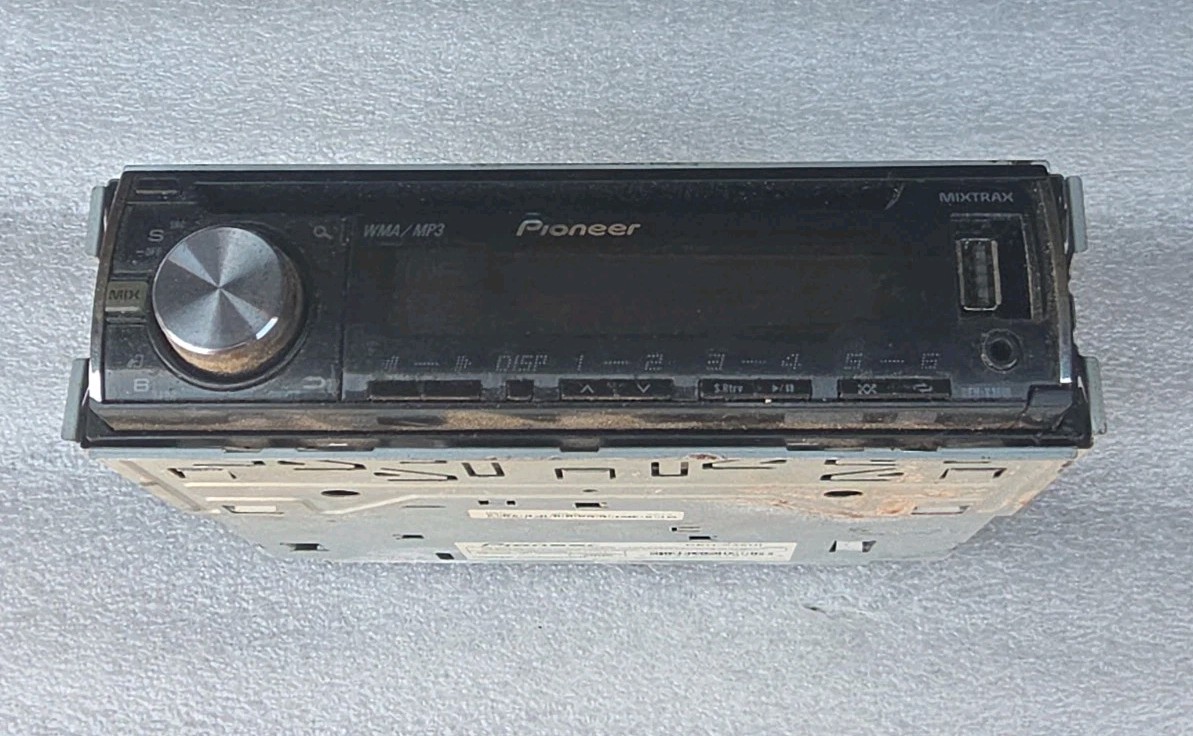 Pioneer DEH-X36UI Single DIN Car CD Player USB AUX Mixtrax