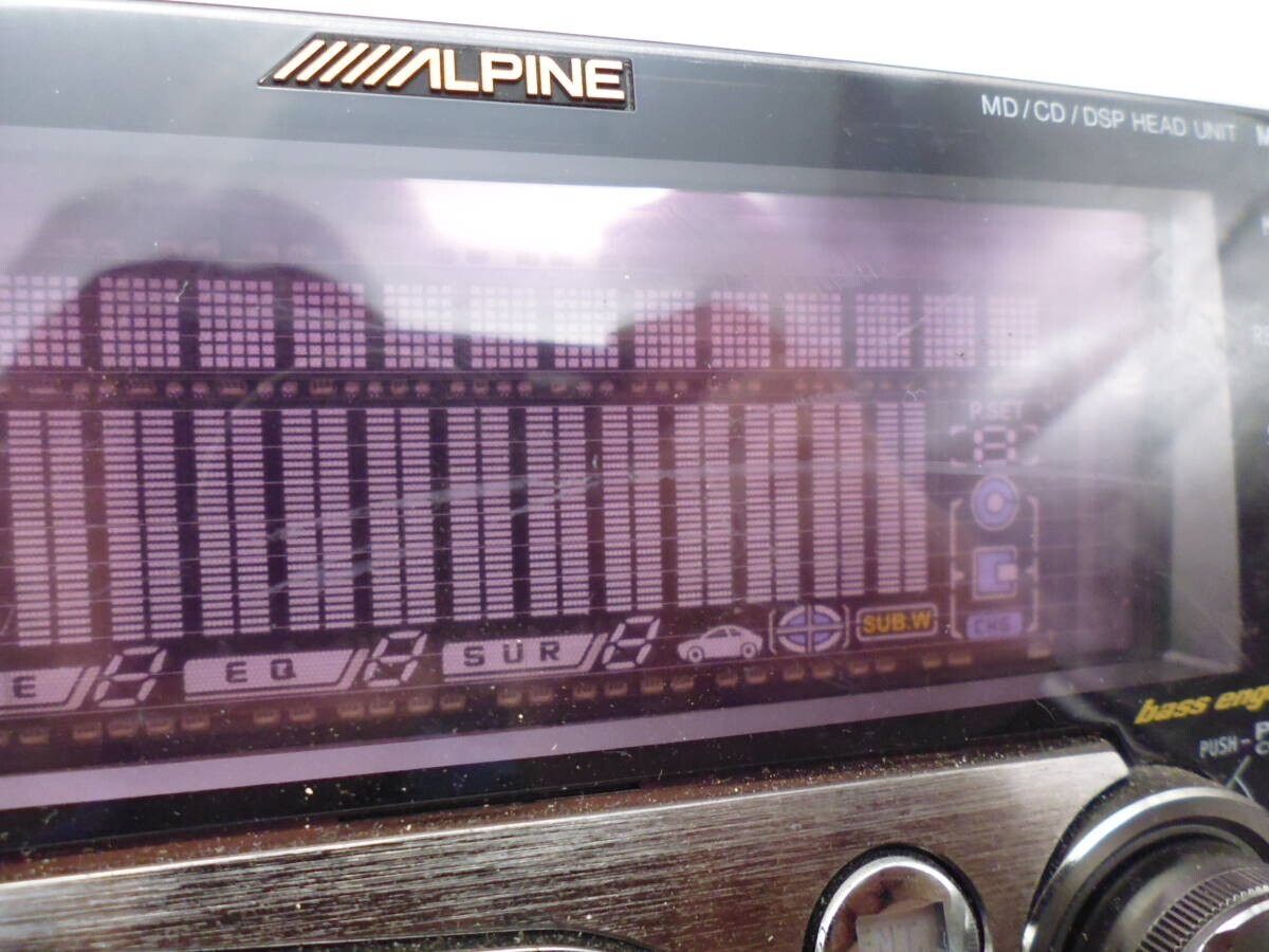 Alpine MDA-W933J CD Player Deck Illuminated EQ Tested JDM Car Audio Used