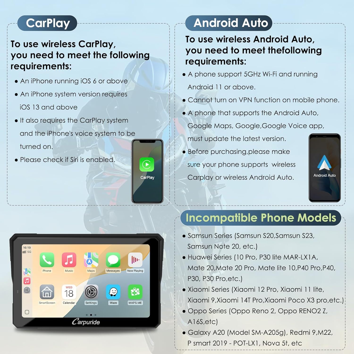 Carpuride W702BS Pro Carplay Android Auto BMW with Native Wonder Wheel Control