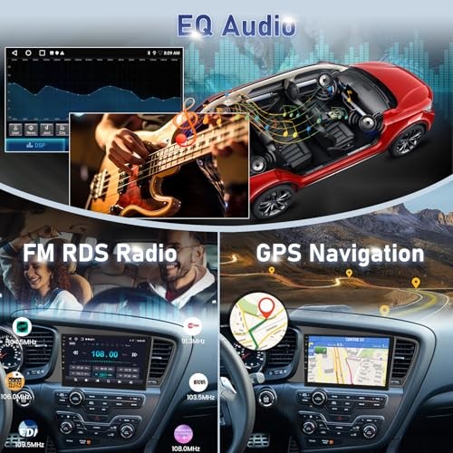 Car Radio for Kia Optima K5 2010 2011 2012 2013, [2G+64G] 9 inch Android 2+64GB