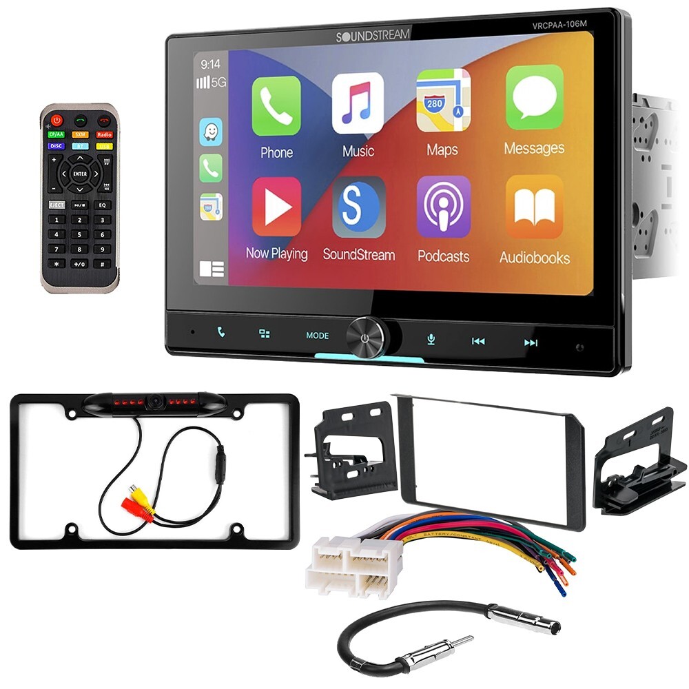 10″ Touchscreen Apple Carplay Car Stereo (No CD) for 1995-2002 Chevy Silverado
