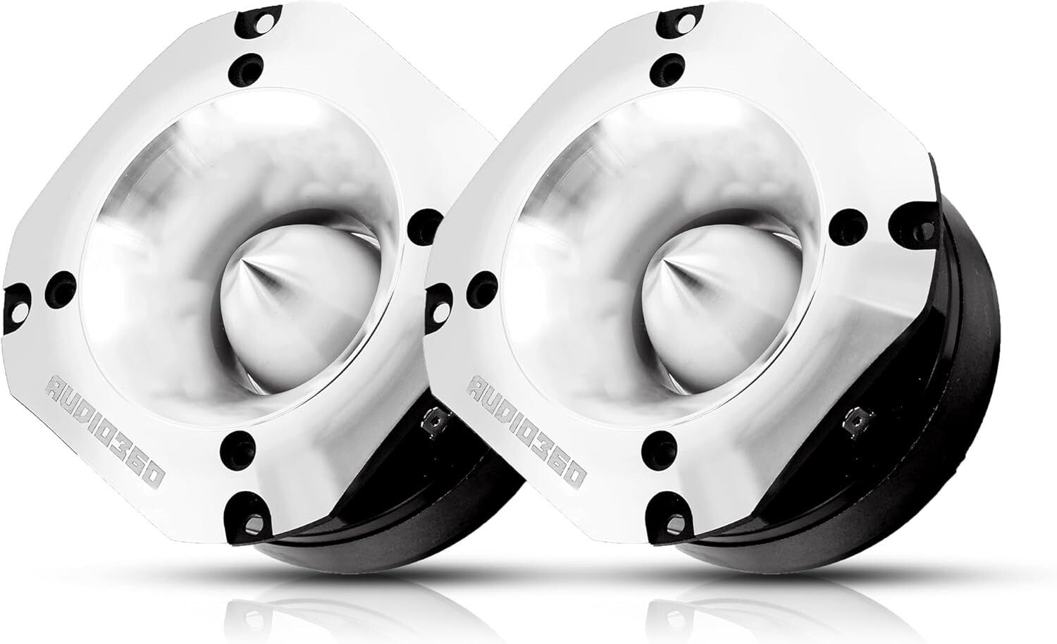 2x Audio360 4Inch Super Tweeter Speaker, 4Ohm, 1800W Max Power 105dB Sensitivity