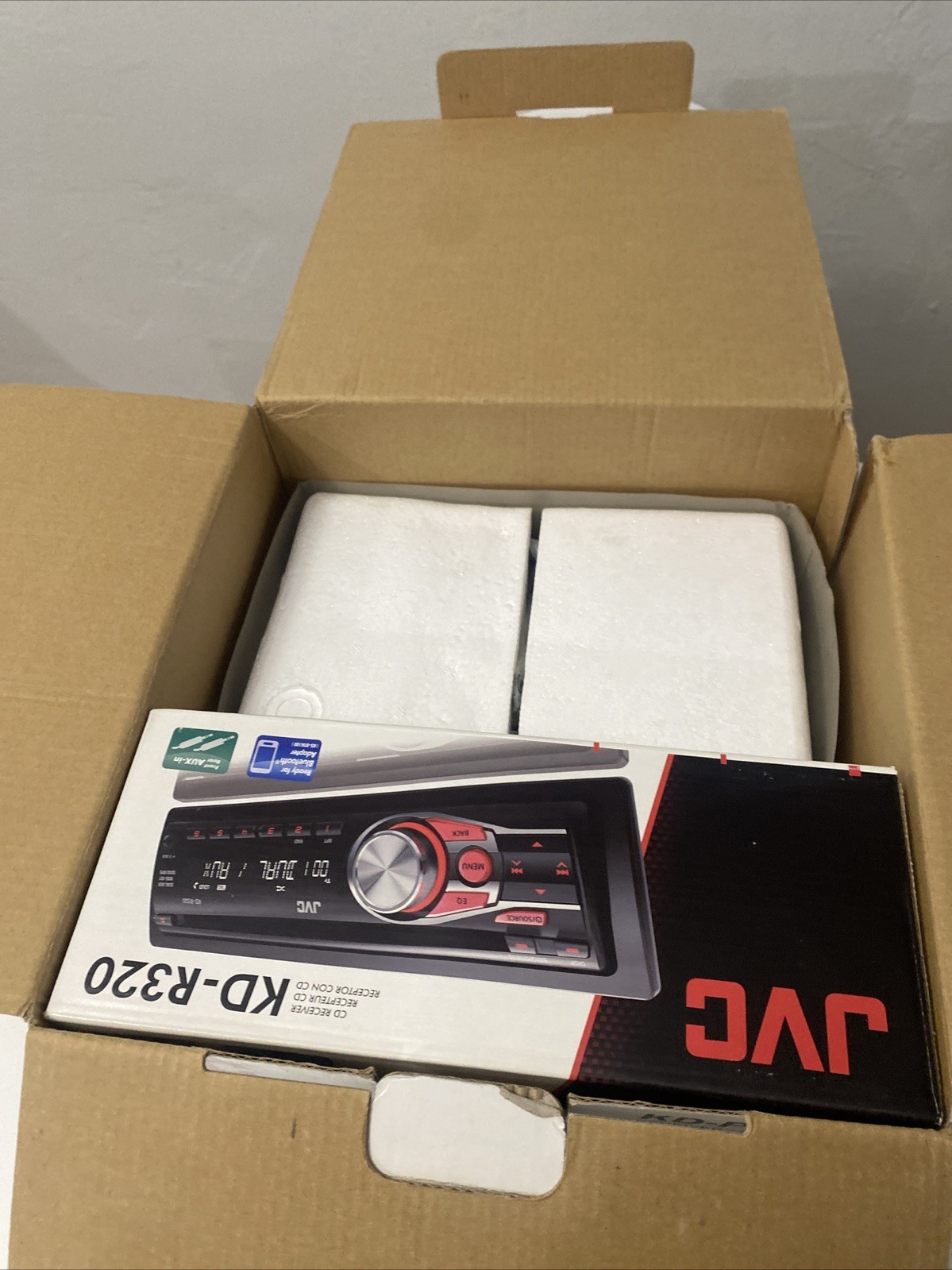 JVC KD-PKR201 CD Reciever & Speaker Kit NEW IN BOX