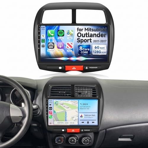 8Core 6G+128G 10″ Car Stereo for Mitsubishi Outlander Sport 2011 8 Core 6G+128G