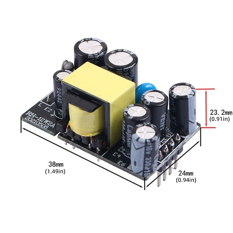 Double Output Power Supply Module for Speaker Amplifier Preamp DIY Projects