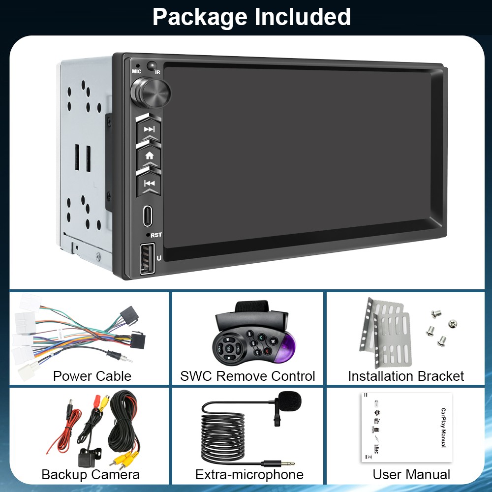 For Toyota 1999 2000 2001 2002 Sequoia Apple Carplay GPS Car Stereo Radio Unit