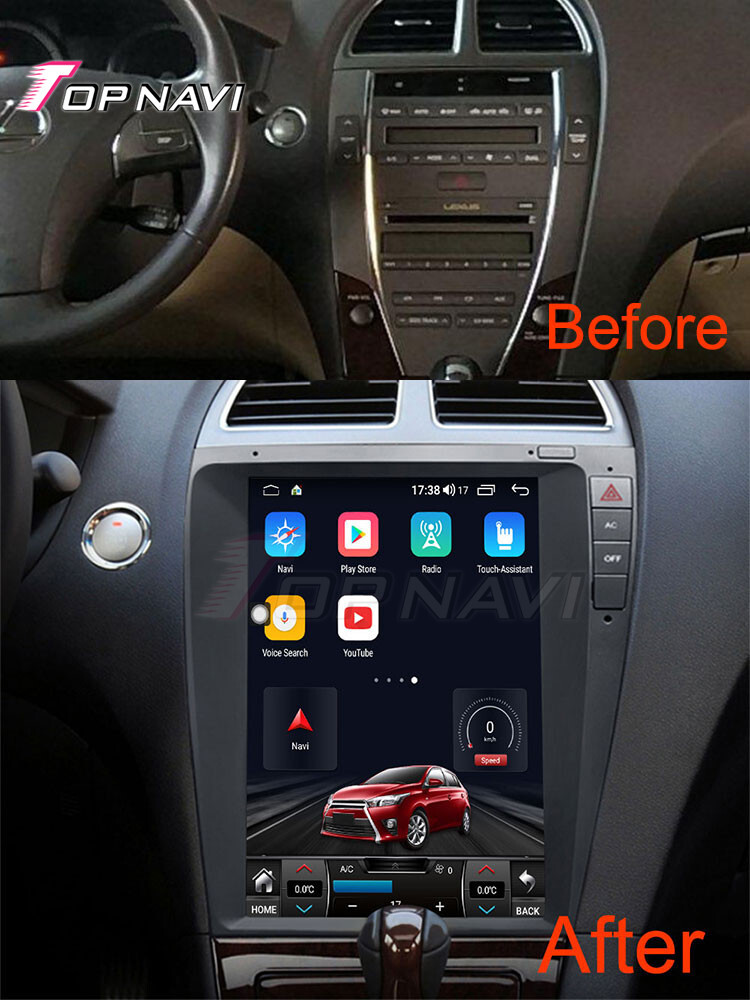 for Lexus ES250 ES300 ES330 ES350 2009-2012 Car GPS Player Stereo Android Auto