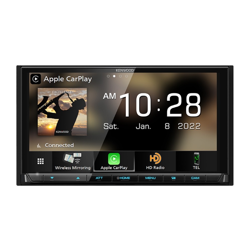 Kenwood DMX958XR 6.8″ Multimedia Receiver w/ CMOS-230LP1 Universal Backup Camera