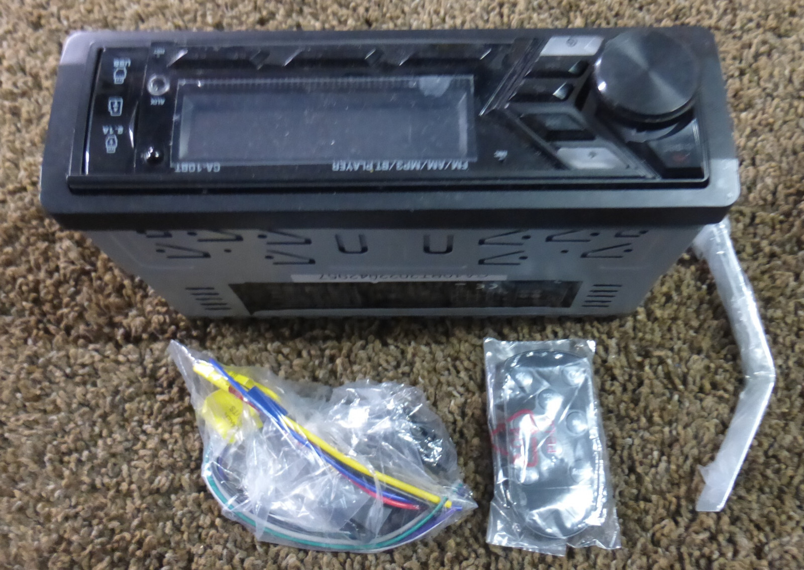 Single Din Car Stereo Radio: Bluetooth with App Control AKAMATE