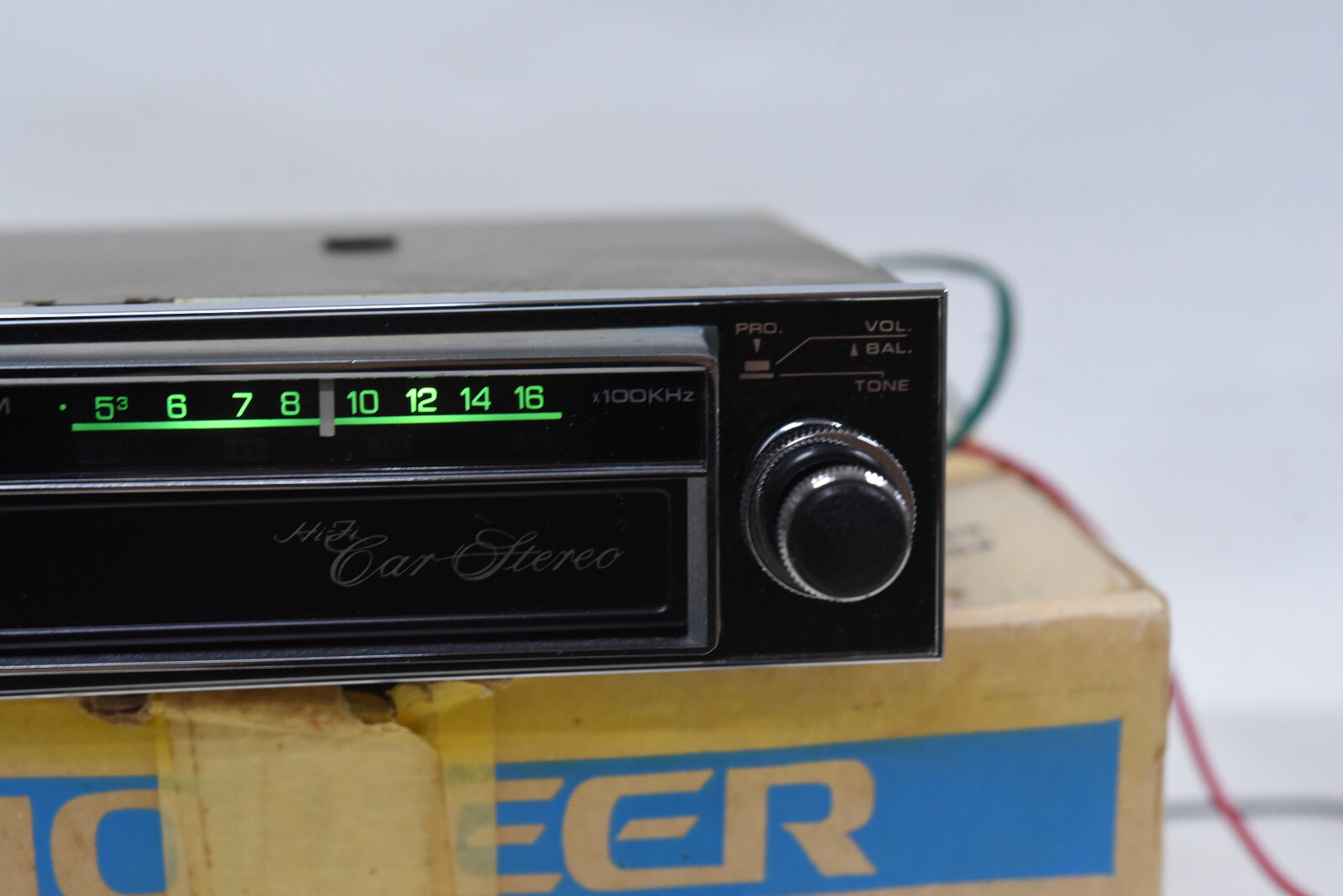 Pioneer TP-A86 8-Track Tape Player Car Stereo with AM Radio – Vintage – NEW Belt