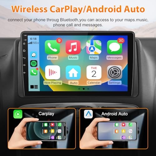 4+64G Car Radio Stereo for Dodge Grand Caravan 2008-2020 9″ Touch Screen