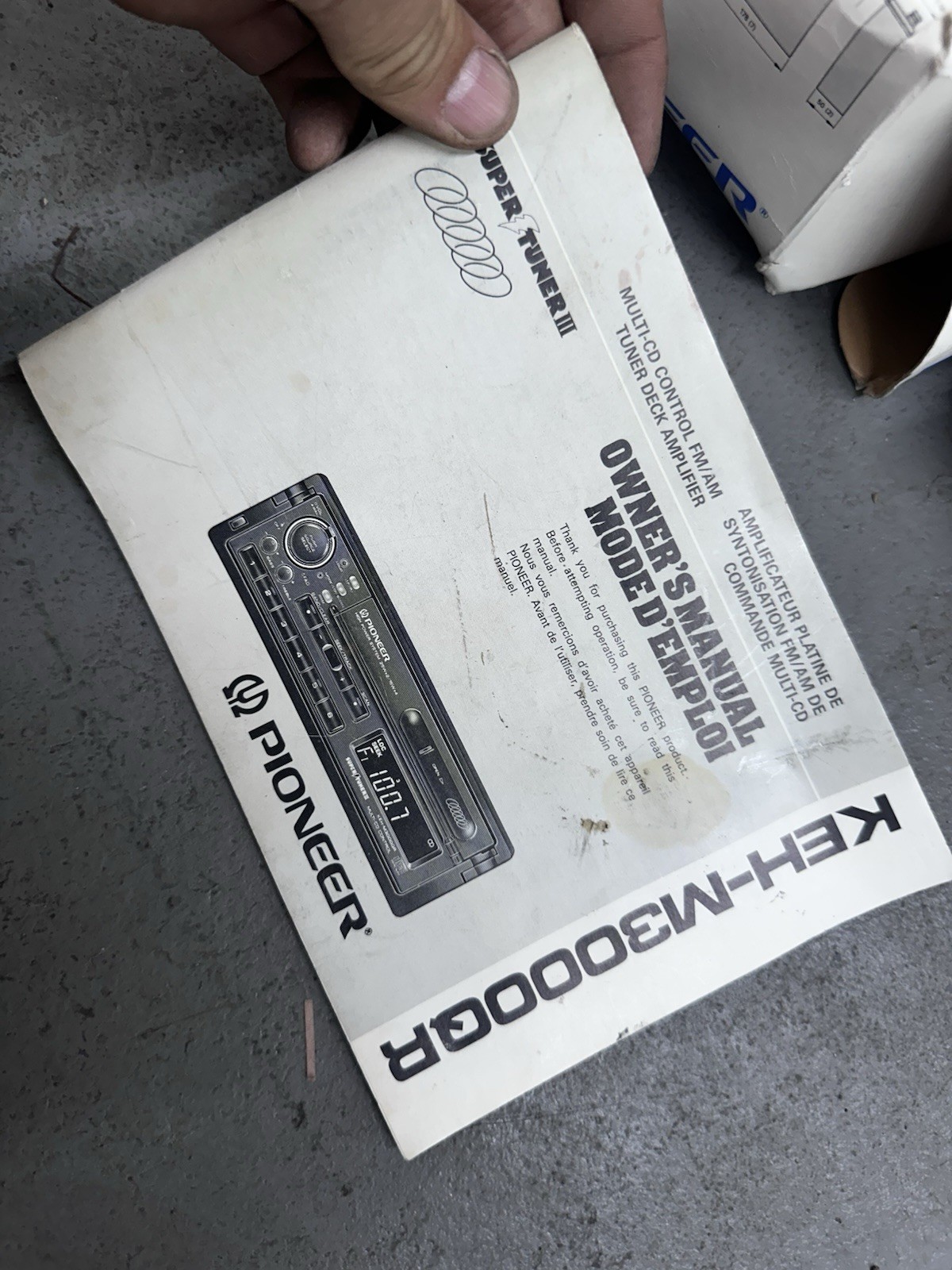 Pioneer Premier KE-300QR Car Stereo For Parts Not Tested