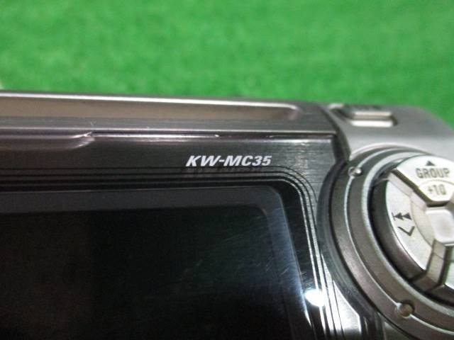 JDM TVC KW-MC35-S 2DIN CD MD Player Period Correct Retro Car Audio Japan A39865