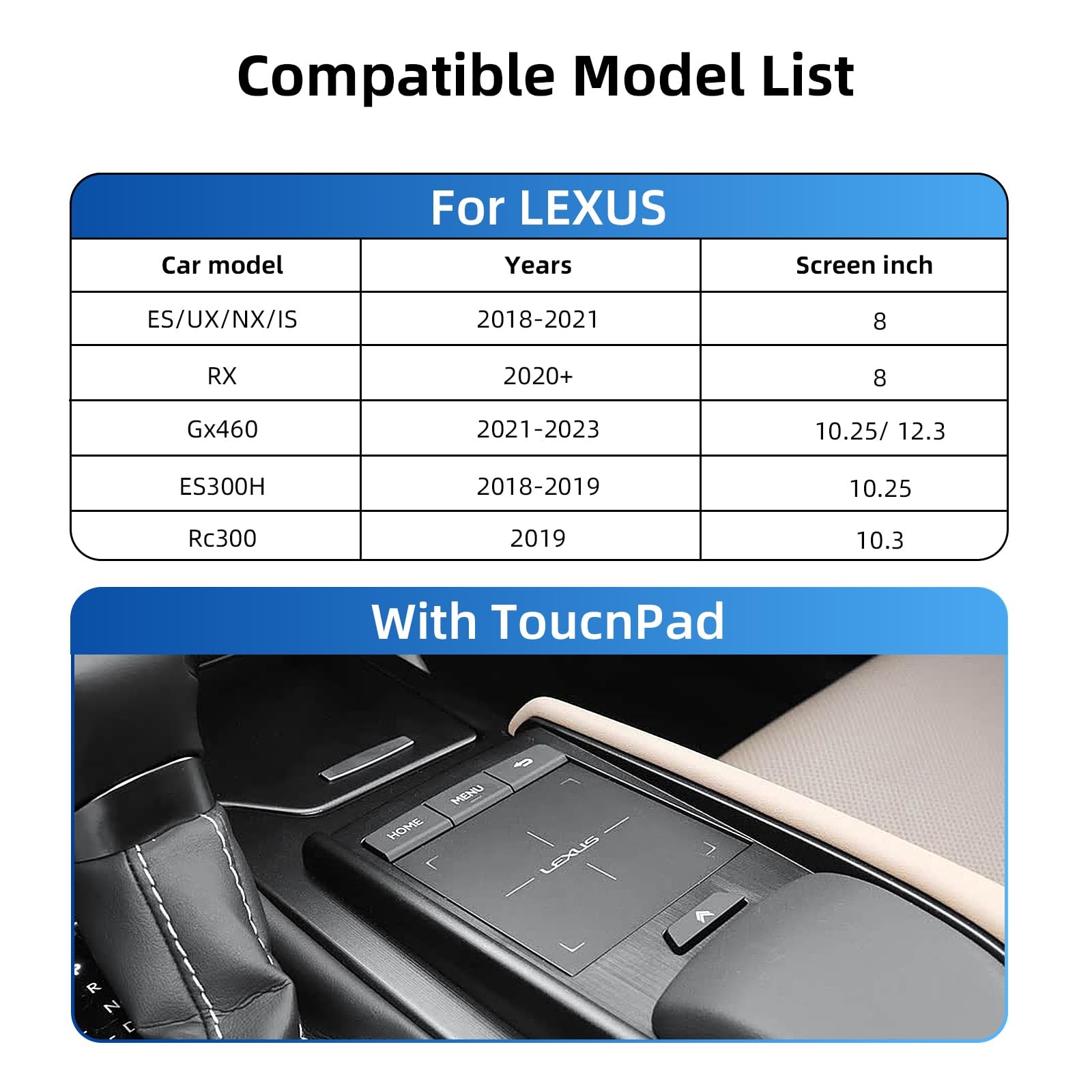 ANYFAR Decoder Adapter Kit for Lexus 2018-2021 | Wireless CarPlay/Android Auto