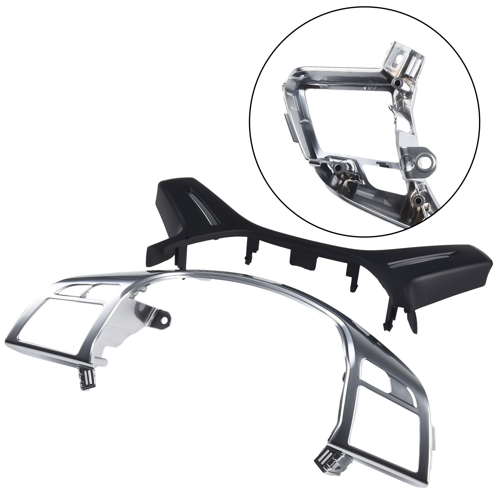 For Mercedes ML GL GLS W166 W204 W212 Car Steering Wheel Center Bezel Cover Trim