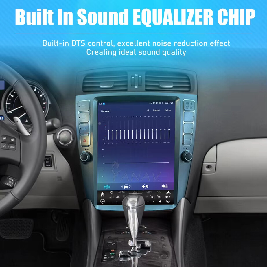 12 Inch Screen Car GPS Radio for Lexus IS250 IS300 IS350 2005-2012 Player Stereo