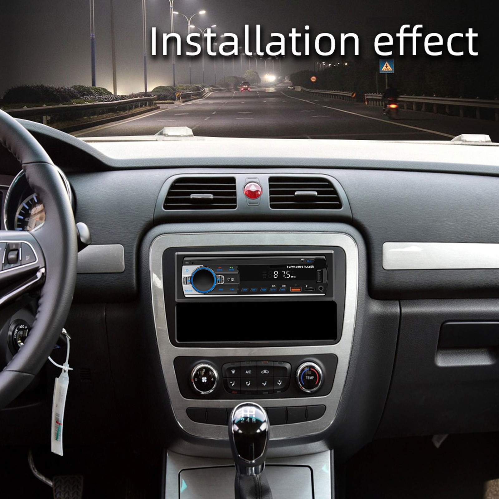 Bluetooth Car Radio Single DIN Wireless Remote Control App Control Bluetoot AVRE