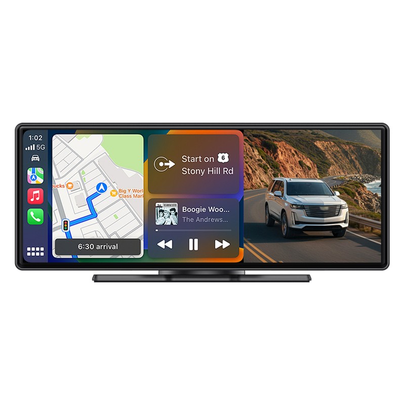 10.26″ Wireless CarPlay Android Auto Dash Screen 4K FM Touch Screen Radio