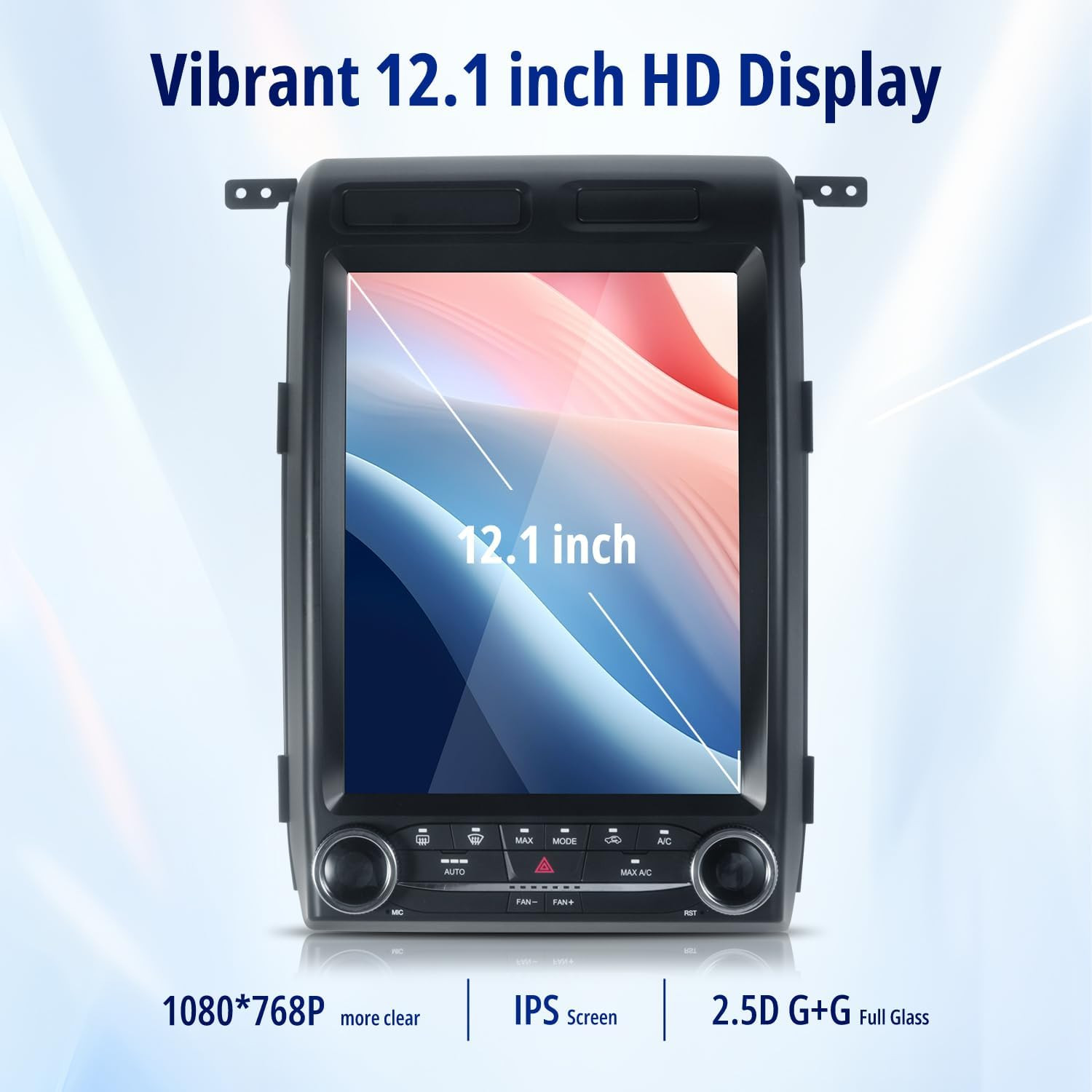 12.1″ Car Radio Upgrade for F150 2009-2014 with 6GB+128GB 8 Core Wireless Carpla