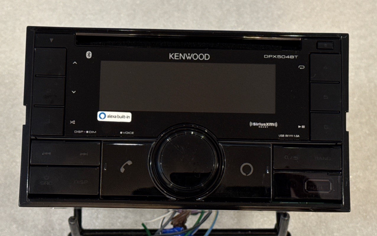 KENWOOD DPX504BT Bluetooth Car Audio Apple Android Play Radio USB CD