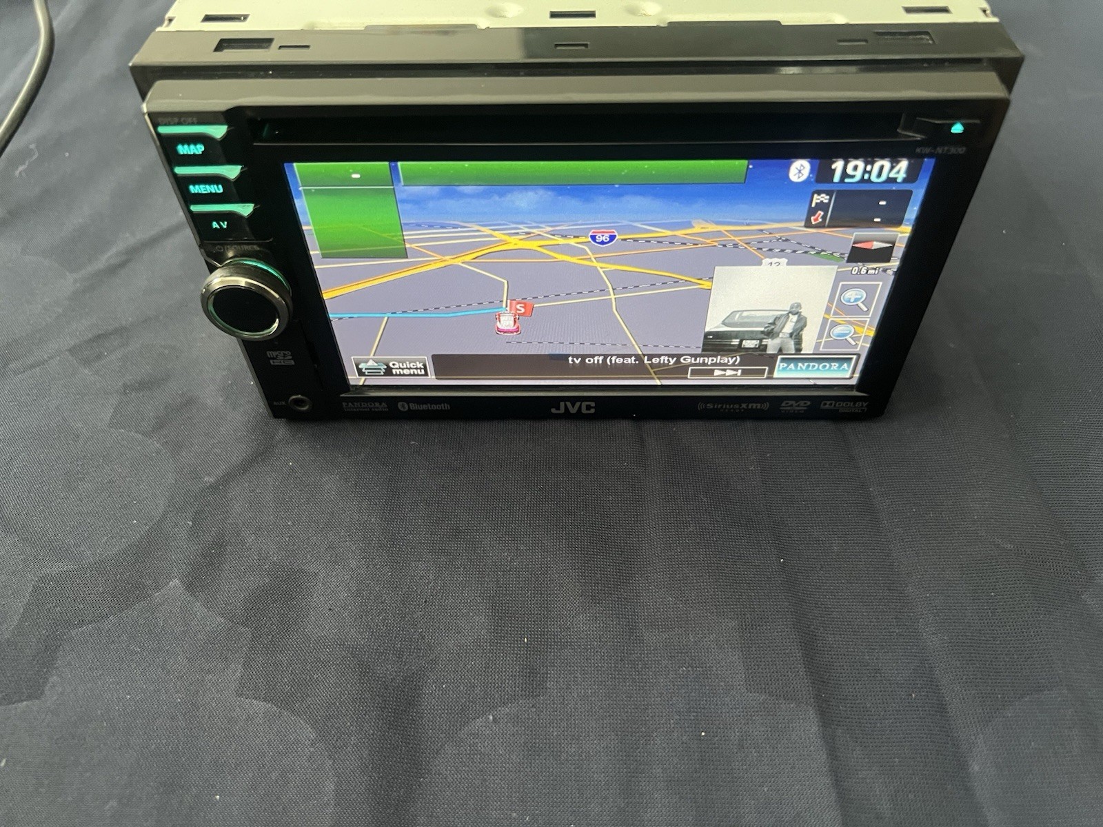 ⭐️Pre-Owned,TESTED⭐️ JVC CD|DVD|BT|USB| AM/FM-(KW-NT300)