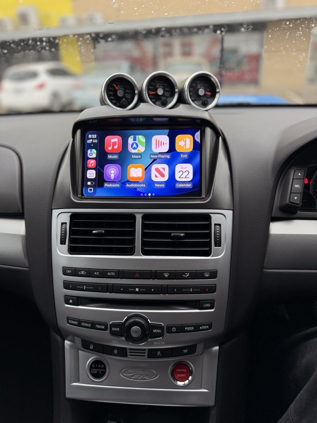 COMBO DEAL— FG MK1/MK2 | SatNav +GPS —Wireless CarPlay | Triple Gauge Pod/Fascia