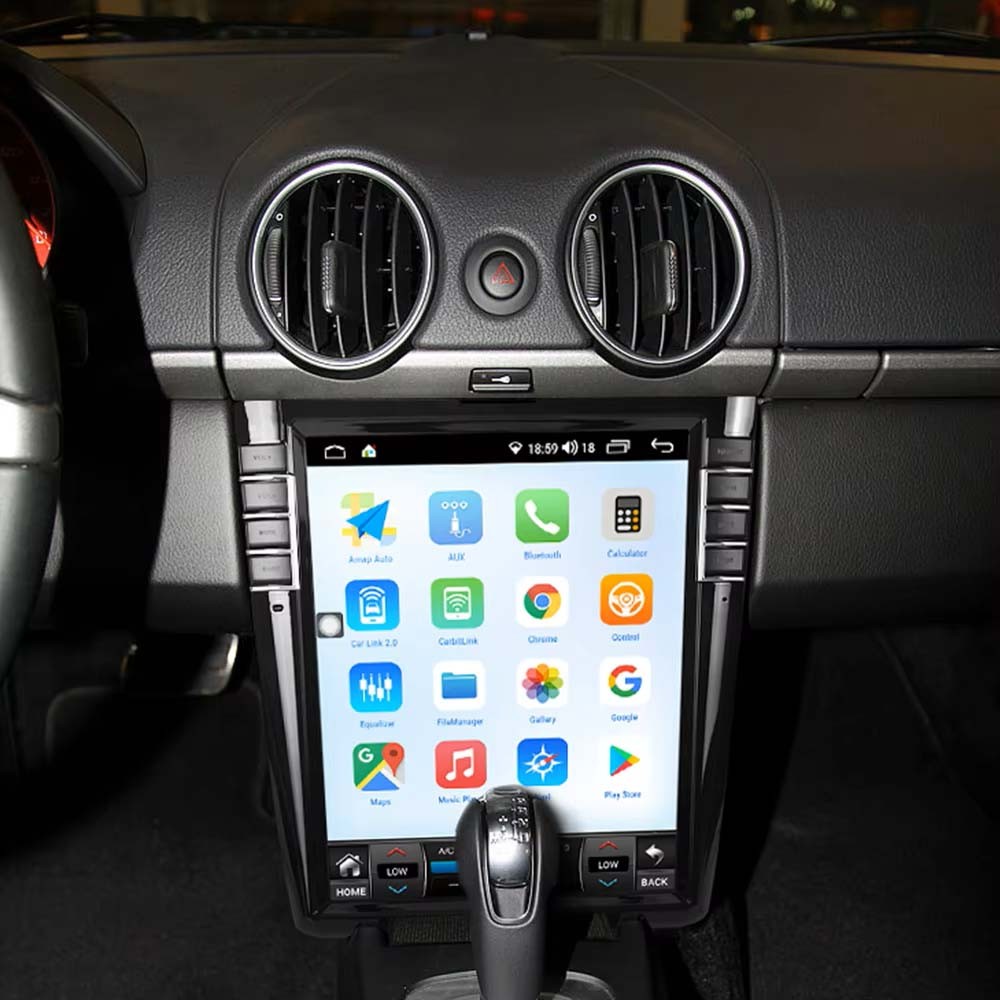 For Porsche 911 997 Cayman Boxster 987 Car Stereo Radio 6+128GB CarPlay Navi GPS