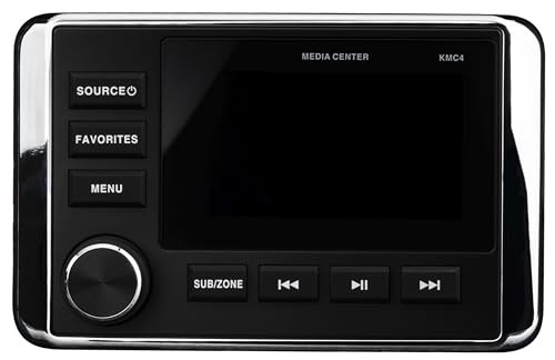 Kicker KMC4, KMC Marine Media Center w/ Bluetooth (OB)