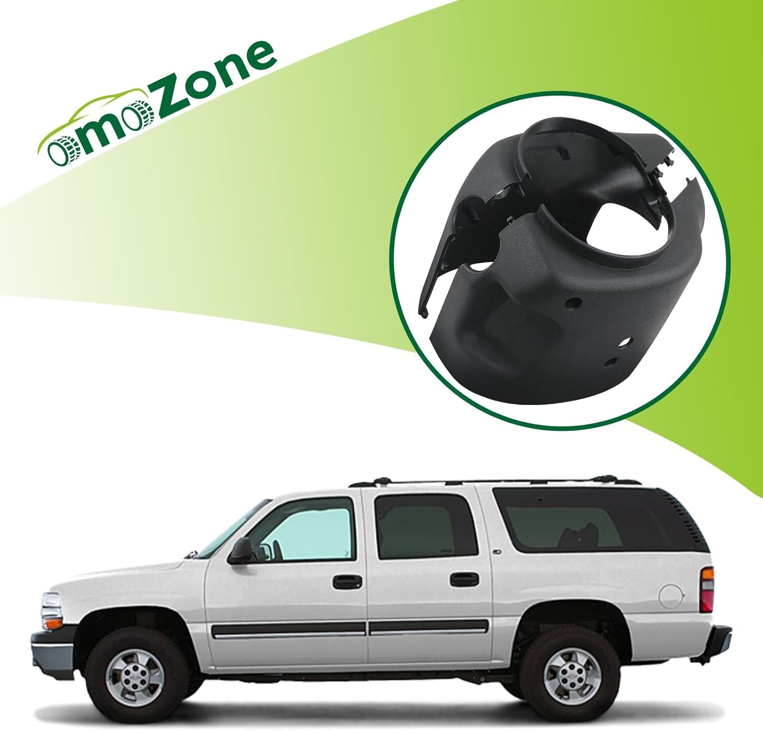 Upper & Lower Steering Column Trim Cover Kit Compatible with 2001-2002 Chevy