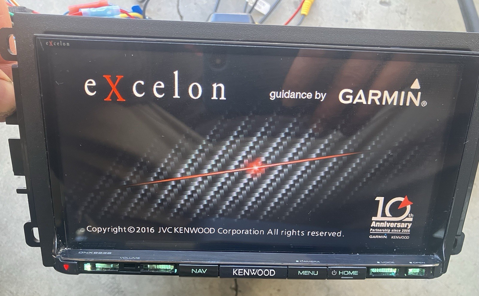 ✅ Kenwood DNX893S Excelon Radio Media Apple CarPlay Bluetooth Garmin USB SD DVD