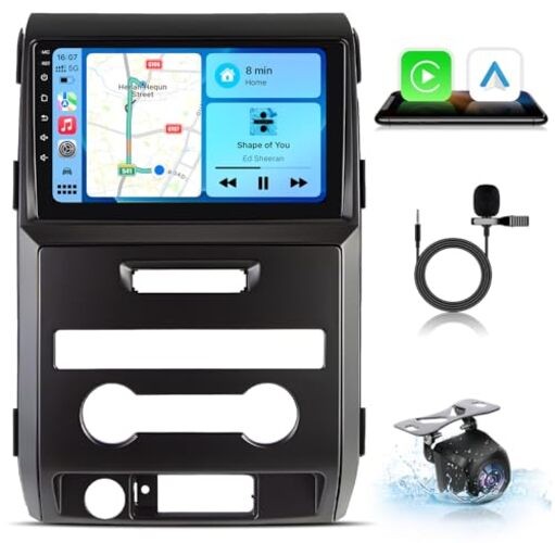 8 Core 4+32G Car Radio for Ford F150 2009-2014: Upgrade 9 Inch 4G RAM 32G ROM