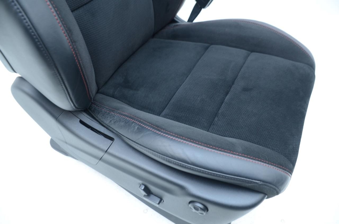 2021 – 2025 DODGE DURANGO RT OEM SEATS 3 ROW SET BLACK LEATHER / SUEDE CONSOLE