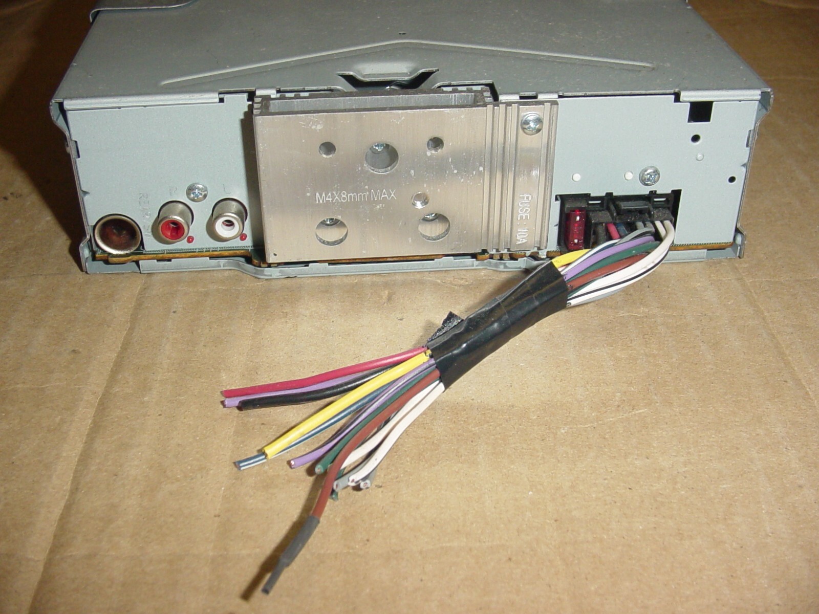 JVC KD-R370 wma/mp3/CD Player Front AUX Input