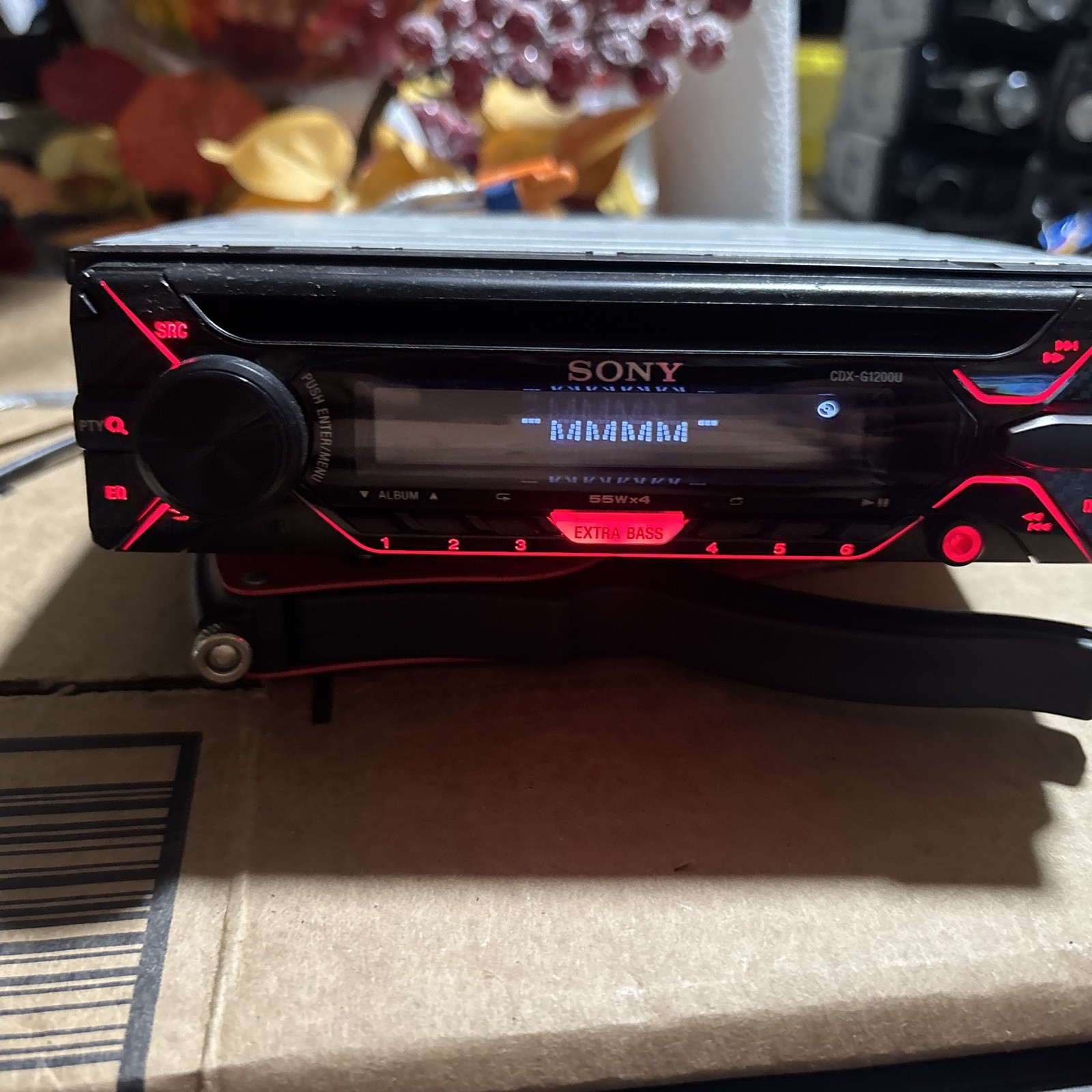 SONY CDX-G1200U CAR STEREO