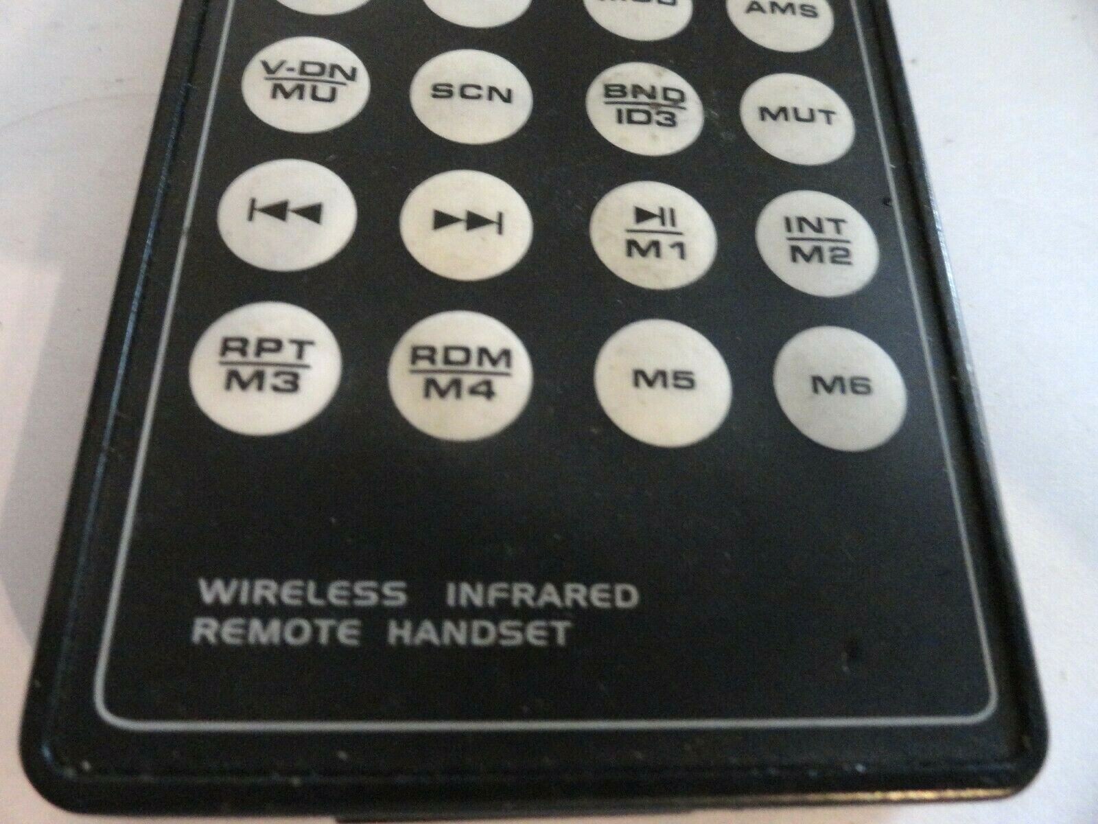 CAR STEREO REMOTE CONTROL pd-362a tested WORKING