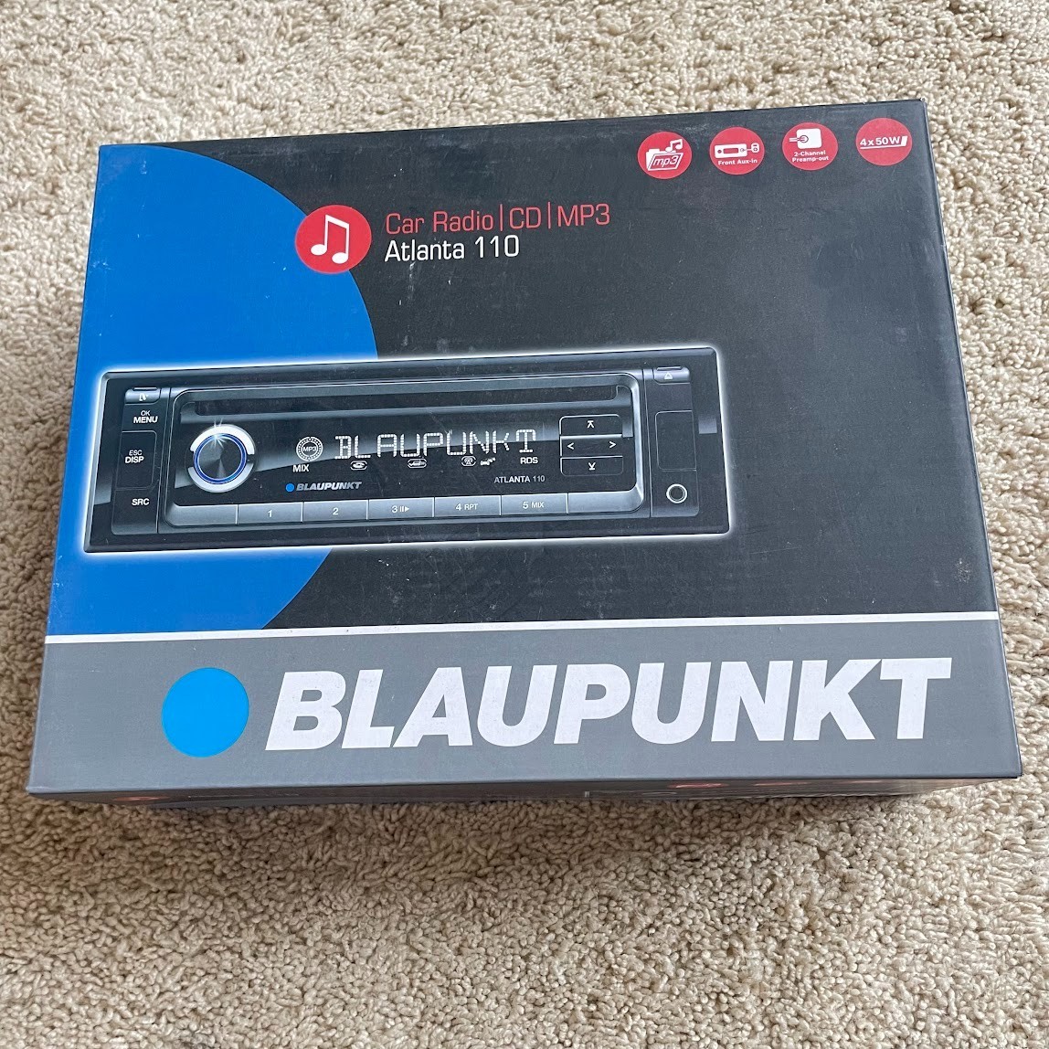 New Blaupunkt Atlanta 110 Car Radio/CD/MP3 Player 4x50w